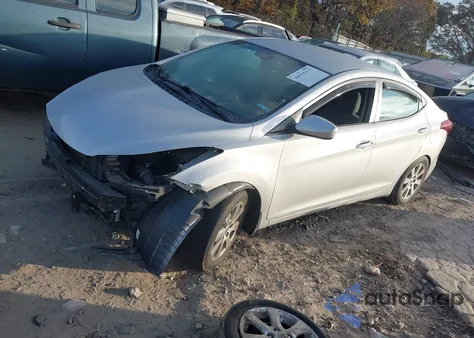 2016 Hyundai Elantra Se из США, поврежденный, VIN 5NPDH4AE6GH729841